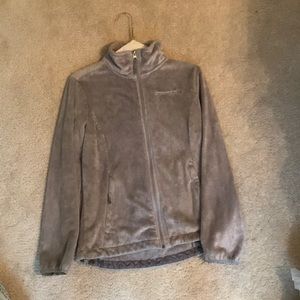 Plush zip up
